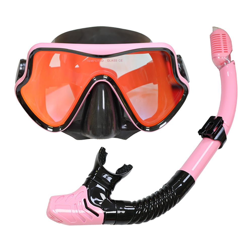 New Diving Goggles Snorkeling Mask Snorkel Set