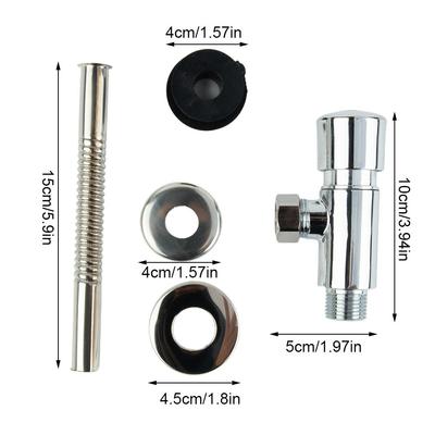 Flush Valve Flush Valve With Accessories 5.9in 1 Pcs