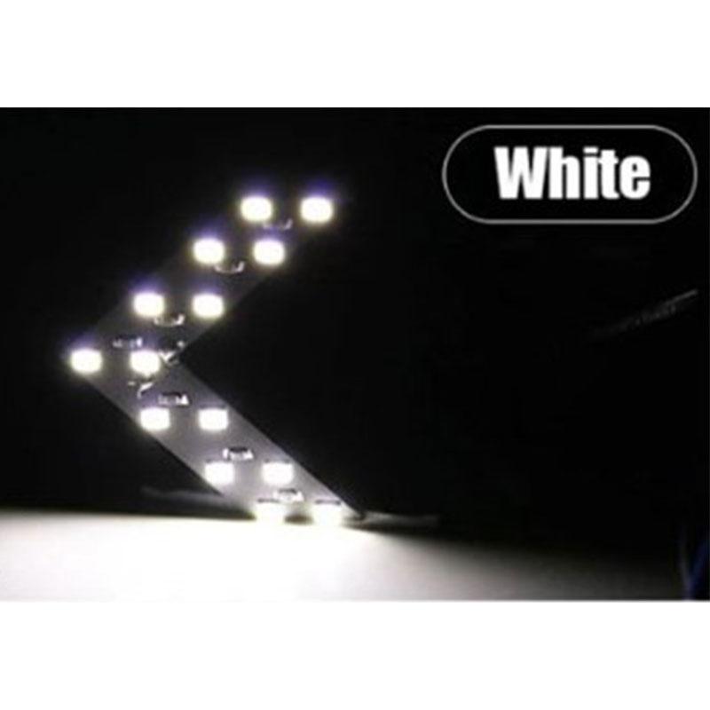 14-Smd Led Arrow Panel Light Car Rearview Mirror Indicator Turn Signal Sequential Light Bulb Motorcycle Tail Light
