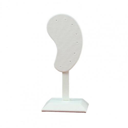 Women Earring Display Stand Muti-purpose Ear-shaped Flannel Earring Holder Organizer Earring Jewelry Packaging & Display