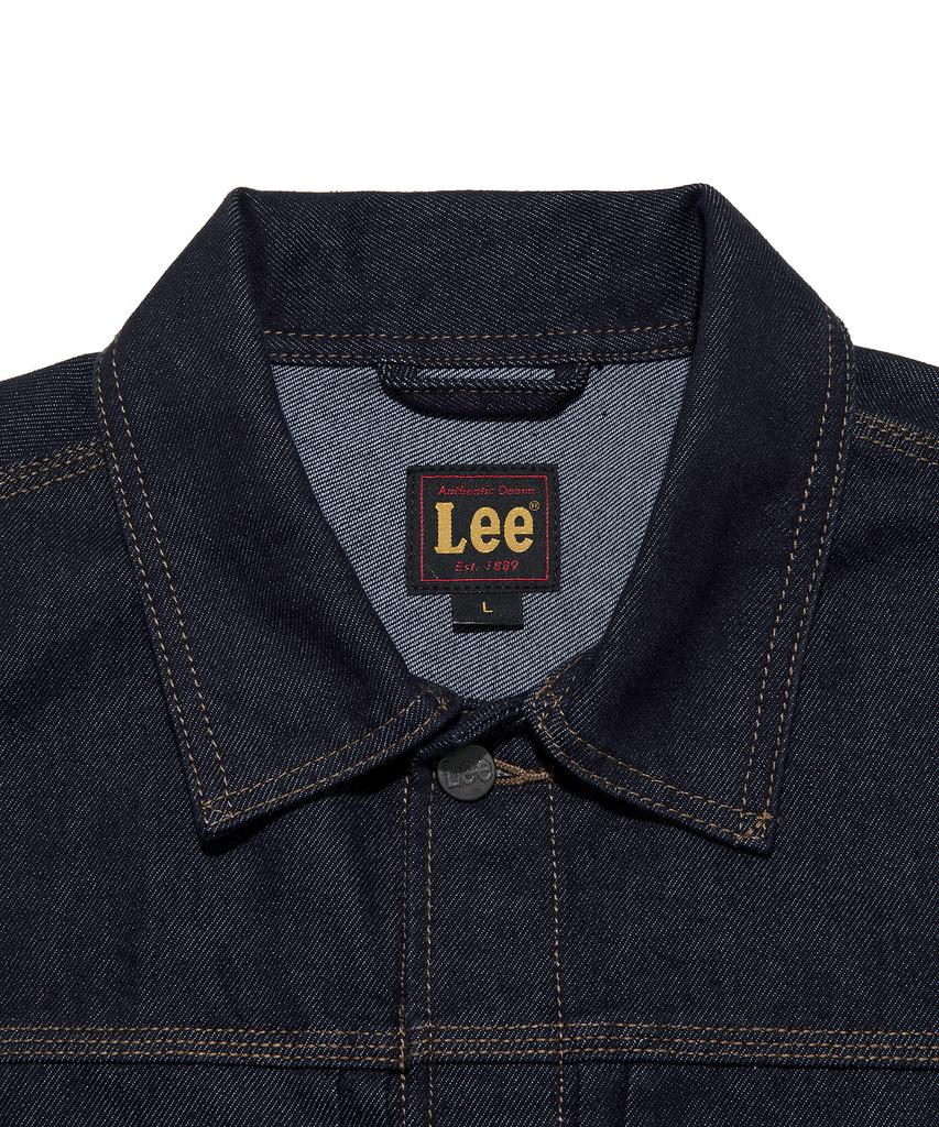 Lee [101-J] Non-Faded Cowboy Denim Jacket Indigo Raw