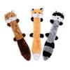 Cute Plush Toys Squeak Pet Animal Plush Toy Dog Chew Squeaky  Biting Teeth and Making Noise Supplies Leather Dog Toys