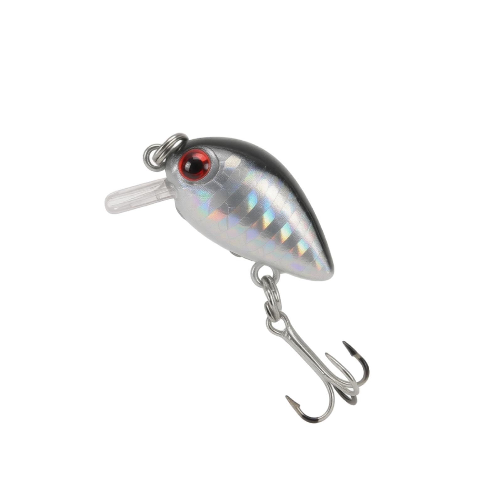 

Mini Floating Hard Bait Lure for Bass and Pike Fishing Bionic Fish Shape Fishing Lure with Treble Hook Durable Design for Freshwater Fishing one size