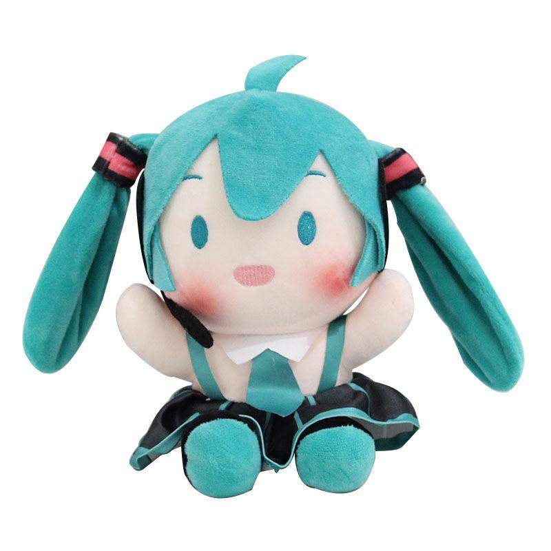 20cm Cute Anime Plush Doll Hatsune Miku Cartoon Figure Stuffed Toy Kawaii Collectible Gift