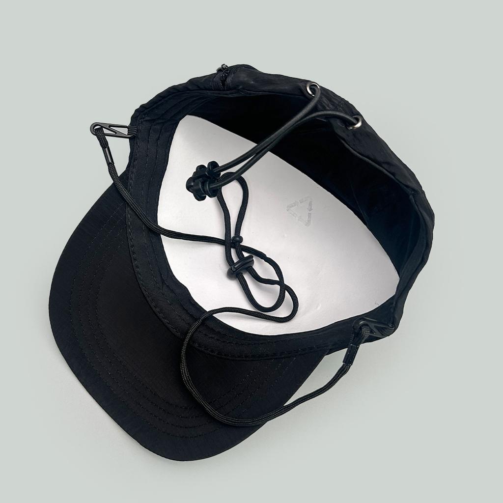 Amerikanische Schnelltrocknende Baseballkappe mit Seitentasche für Briefe, Windschutzseil, für Männer und Frauen, für Outdoor-Camping, Personalisierbare Kappe