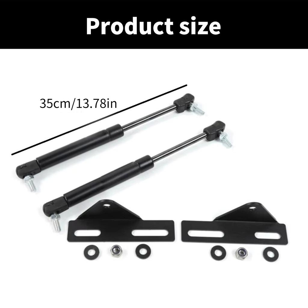 2pcs Hydraulic Hood Lift Support Struts Gas Spring Shock Absorbers for Jimny JB64 JB74 2019+ Safe Convenient Maintenance