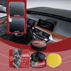Pasta para Interior Automotivo, Cera para Cuidado do Painel, Pasta de Manutenção Universal para Desbotamento Com Esponja, 50g