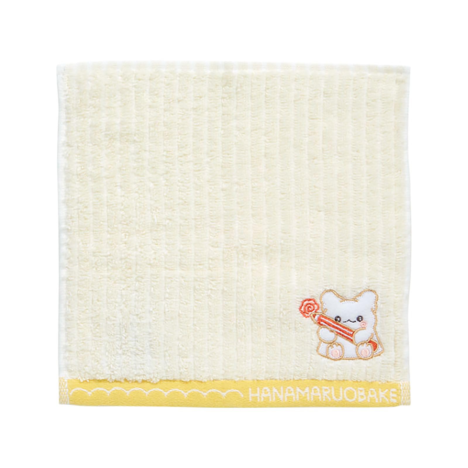 Sanrio Petit Towel Hanamaru Ghost Mini 20cm x 20cm Item 106500 - Handkerchief, Approx. (width) (height), No.