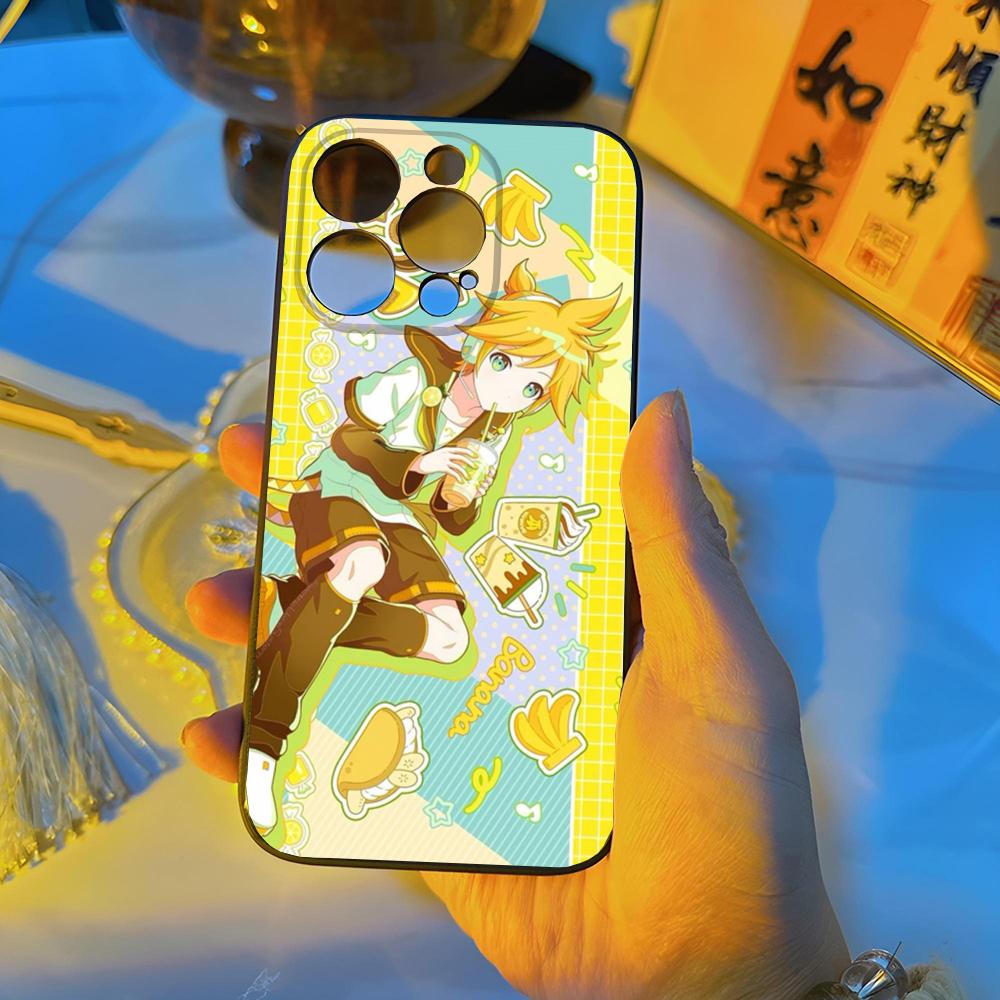 KagamineS Rin Len Phone Case Funda For Iphone 14 13 17 16 11 15ProMax 12 Pro Max Mini Xr Xs X 7 Plus Covers