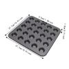 PTFE Nonstick Coating Mini Muffin Pan Carbon Steel Mini Tart Pan  Baking Cakes Bread