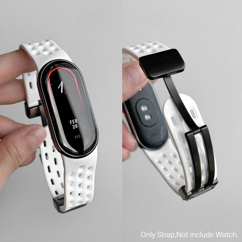 Soft Silicone Strap for Xiaomi Mi Band 11 Correa Bracelet Wrist Miband 10 Sport Waterproof Replacement Strap for Xiaomi Band 9/8