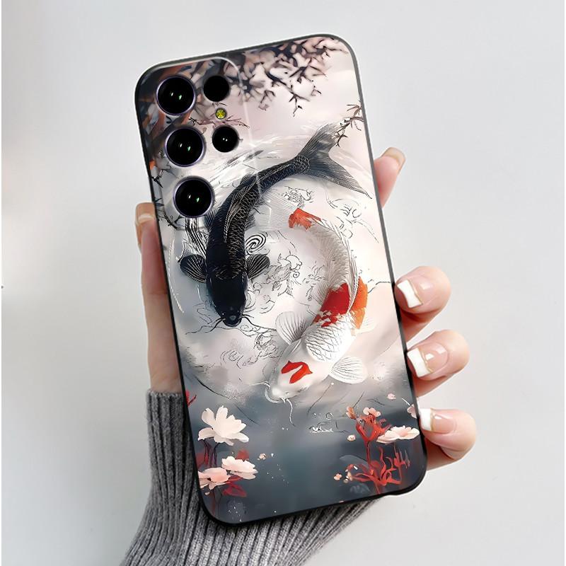 Oukitel C61 Pro maciņš Oukitel C61 GT vāciņš Luksusa Jauka Sirds Zaķis Smieklīgs Melns TPU Mīksts Silikona Aizsargājošs Tālruņa Maciņš