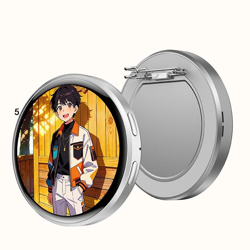 International Exclusive Smart Anime Badge with Magnetic Dynamic Features