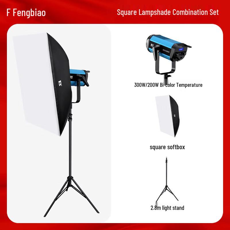 Fengbiao FB-E400S 300W Bi-color COB Photography Light Kit
