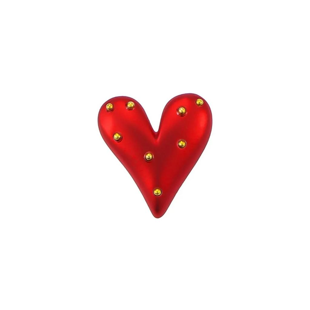 Cute Simple Red Love Heart Brooches for Women Girls Sweet Heart Shape Brooch Lapel Pin Badges Clothes Hat Accessories Gifts 2026