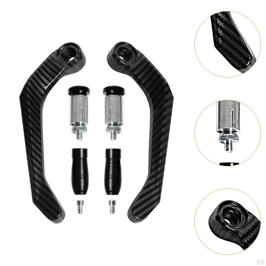 2 stück Motorrad Bremse Kupplung Hebel Hand Guards Griff Schutz Grip Aluminium Legierung Universal