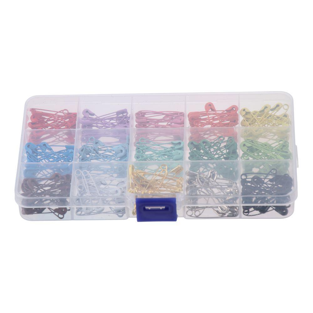 Nickel-Plated Steel Small Safety Pins 32mm/1.26inch Clothes Pins Assorted  Sewing Crafts