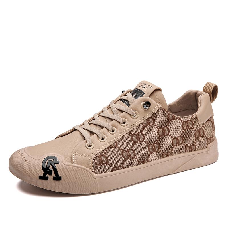 Lyxiga Svarta Herrars Vulkaniserade Skor Rea Stadssneakers Mode Platta Skateboard Sneakers Herr Komfort Designade Casual Skor För Herrar