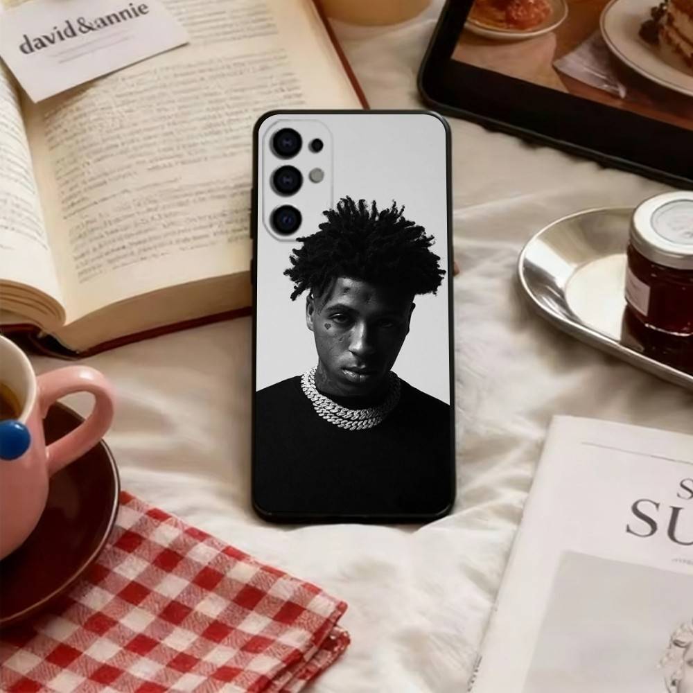 YoungBoy Phone Case For Samsung S25,S24,S21,S22,S23,S30,Ultra,S20,Plus,Fe,Lite,Note,10,Black Cover