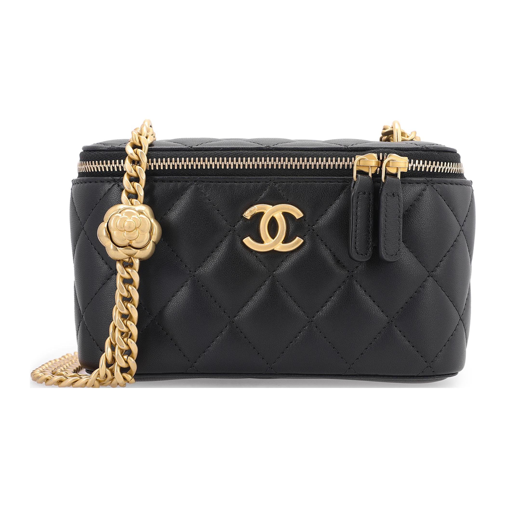 

Chanel 23ss Камелія Регульована пряжка Довга коробка Шкіряний ланцюжок Сумка через плече Овчина Одноплечова Сумка крос-боді Середній розмір Жіноча Чорна Box(Basic Set+Box) чорний
