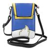 Donald Duck Smartphone-Tasche, echtes Leder, für Damen und Herren. Schlank und leicht, diese beliebte und niedliche Smartphone-Tasche kann als