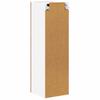 Hanging Cabinet with Door Rustic Wood Look 30 x 31 x 100 cm Engineered Wood