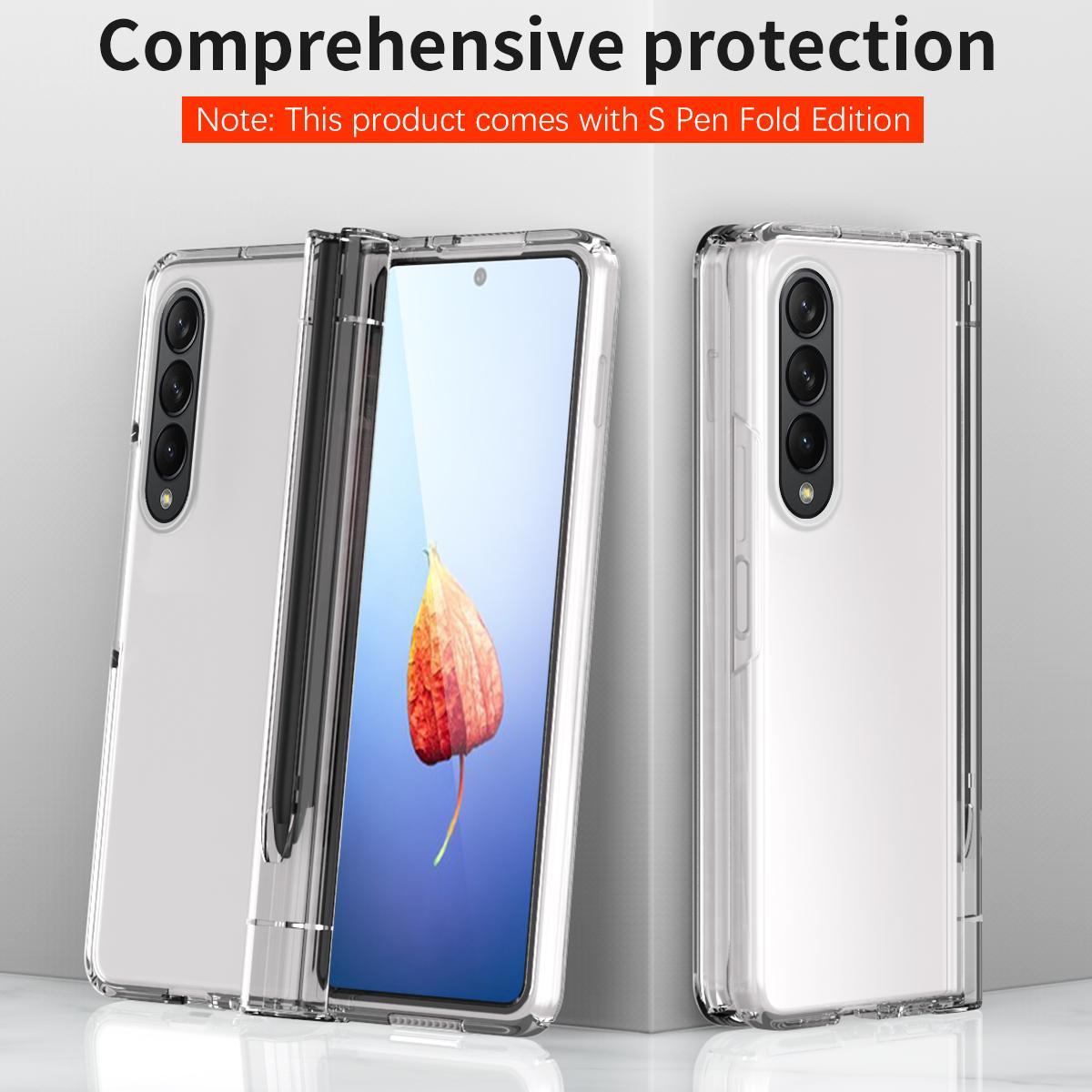 

Модный чехол с полным защитным держателем S Pen для Samsung Galaxy Z Fold4 5G Fold 4 Fold3 Fold2 Fold 2 3 Zfold4, чехлы из закаленного стекла for Samsung Z Fold 2