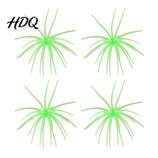 Sea Urchin Soft Baits for Bass Fishing Floating Lures Highly Elastic TPE Bionic Baits Lakes Flexible Realistic Tentacles Lures Trout Bluegill
