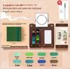 Feile Mini Travel Watercolor Set - Portable Solid Palette for Bird Painting