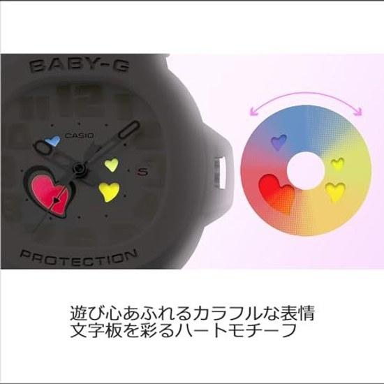 Casio Wristwatch Baby-G Playful Hearts Series BGA-10-7AJF Ladies White