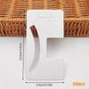 50Pcs Display Cards For Hair Claw Clip Paper Card Headdress Card Hang Tag Card