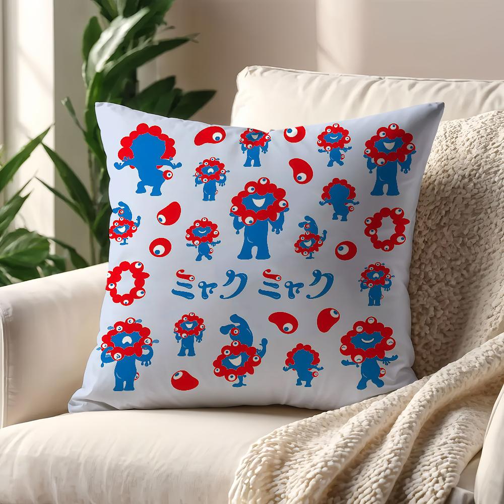 Art MMyakuMyakuS Cushion Cover For Pillow Printing Sofa Decoration Home Car Room Coffee Shop Office Nordic Simplicity