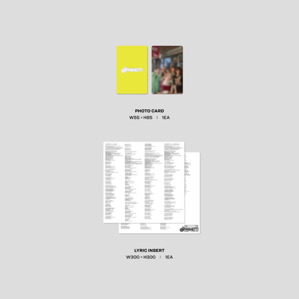Pre-order LE SSERAFIM 1st Single Album SPAGHETTI Vinyl