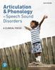 Articulation and Phonology In Speech Sound Disorders Paperback UKN760