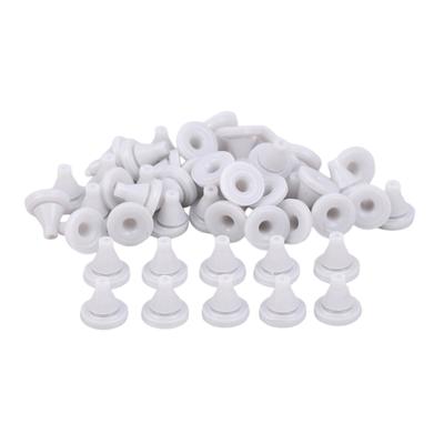 100 ks Silikonové sprchové trysky Sprchová hlavice Stříkací otvor Kulatý hrot Náhradní trysky pro sprchovou hlavici pro průměr otvoru 4 mm