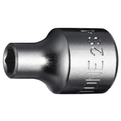 TONE Socket Drive Angle Width Across Flats (Hexagonal) 2S-4.5 6.35mm (1/4") 4.5mm