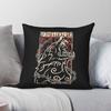 Fenrir Norse Monstrous Wolf Square Pillowcase Polyester Linen Velvet Pattern Zip Decorative Sofa Seater Cushion Cover