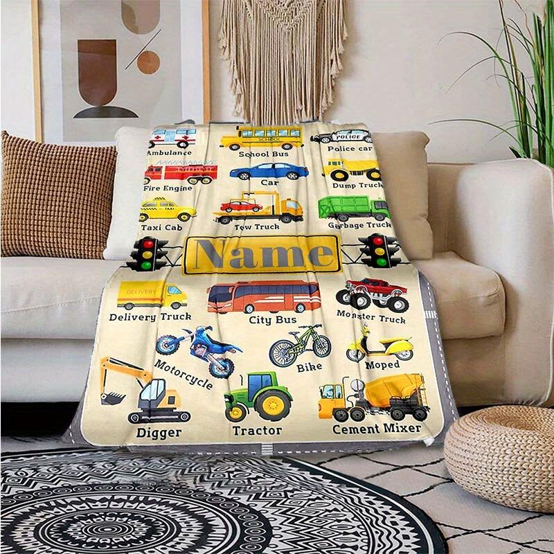 Car Customize Your Name Blanket Warm Comfortable And Soft Blankets Are Suitable For Home Lunch Break Blanket Office Sofa Sofa Gift To Relatives And