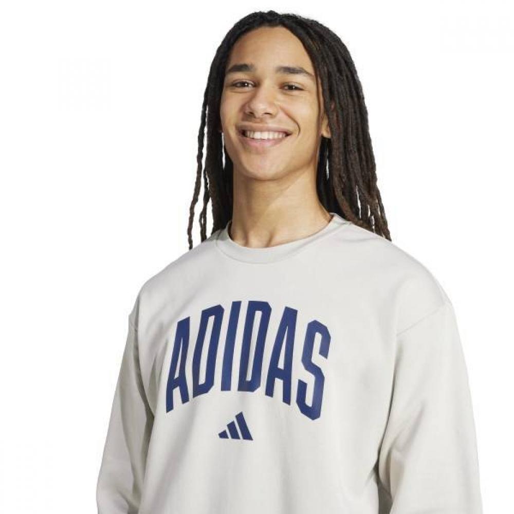 Adidas Unisex Multi Fleece Pullover College Sweat