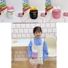 Children Cute Butterfly Knot Pu Water Bucket Bag For Daily Casual Use