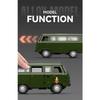 1/18 Russian UAZ TRAVELER BUS Alloy Model Car Toy Diecasts Metal Casting Pull Back Sound and Light Car Toys for Children Vehicle