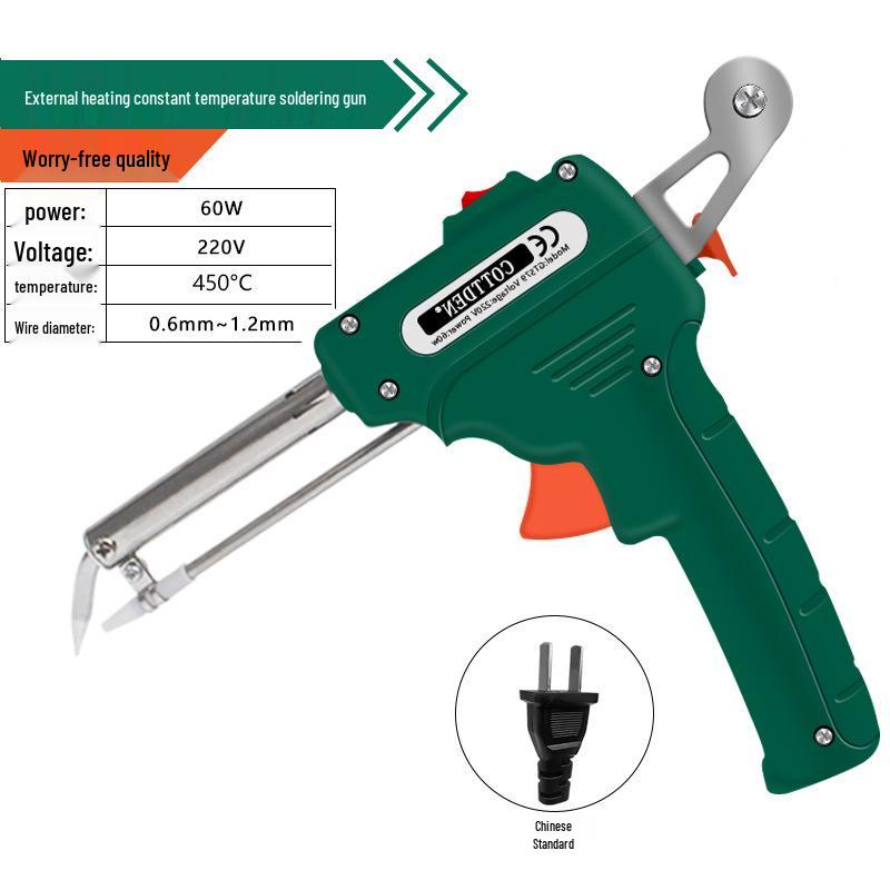 "Pistola Saldante Elettrica Portatile 220V - Regolabile da 60W a 80W"