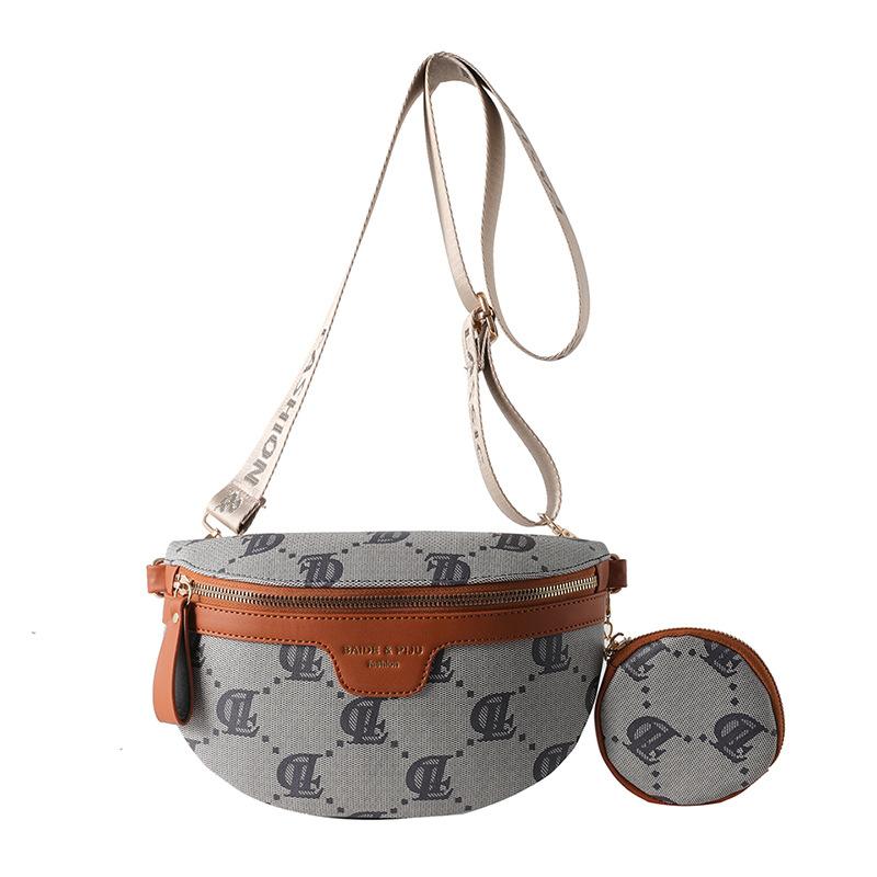 Women's Bags Style Fashionable Chest Bags and Waist Bags Trendy Niche for Single - Shoulder