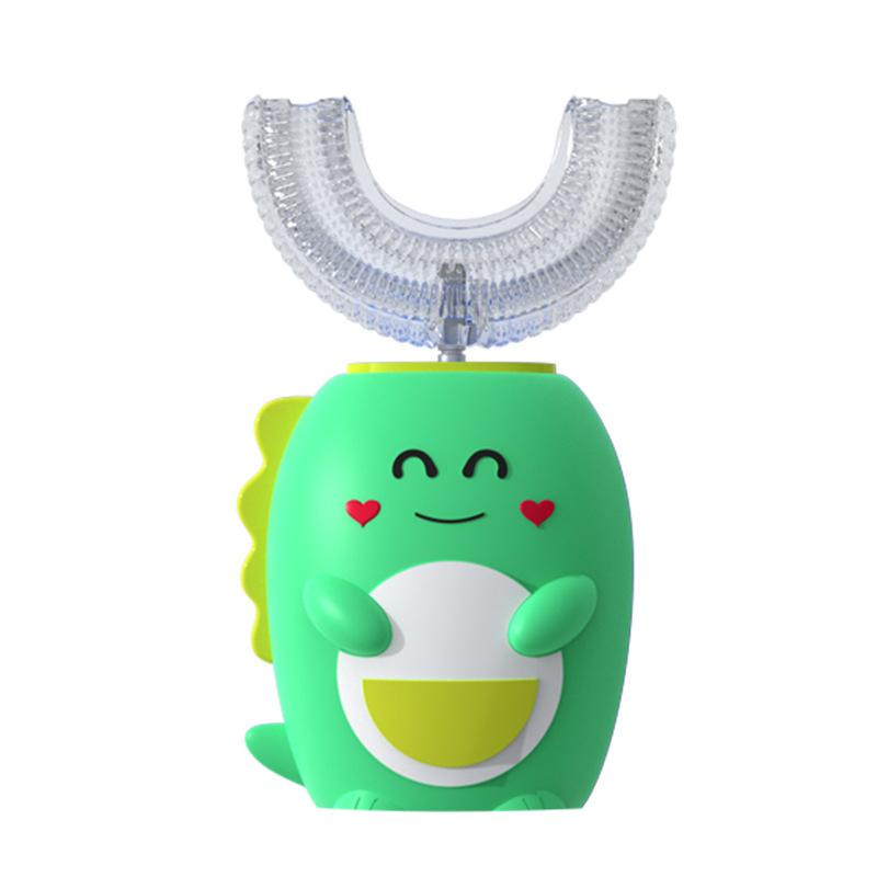 U-shaped Ultrasonic Children's Baby Electric Toothbrush Rechargeable Automatic Intelligent Soft-bristled Dental Cleaning