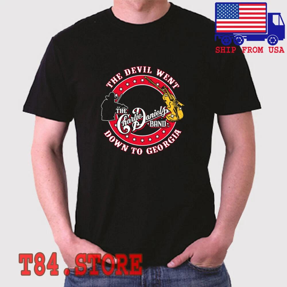 The Charlie Daniels Down to Georgia Men s Black Size S to 5XL S
