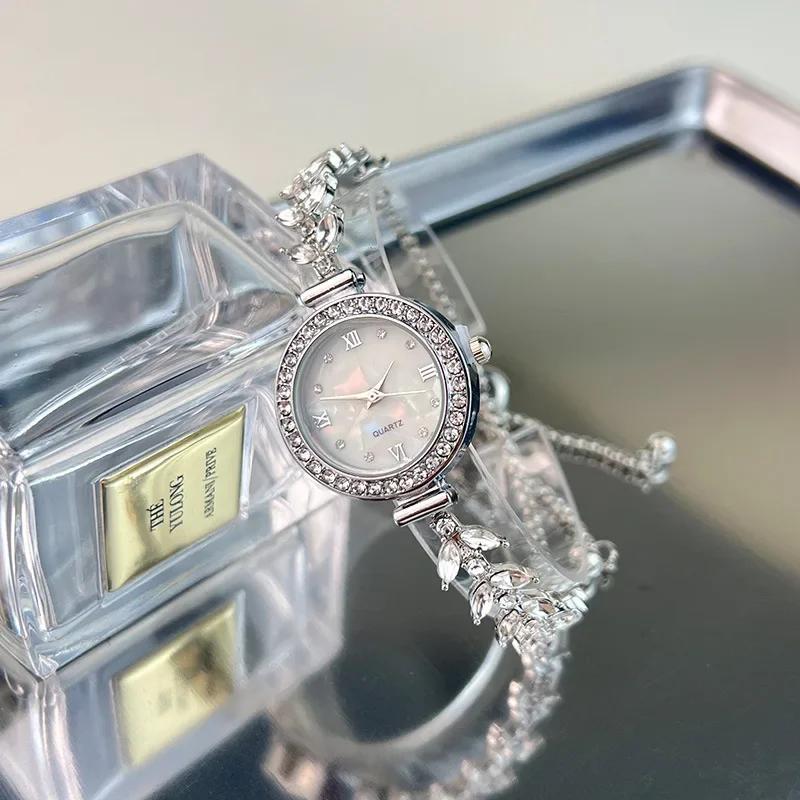 Watches for Women Reloj Mujer Mermaid Chain Light Luxury Diamond Bracelet Ladies Fashion Quartz Watches Montres Femmes
