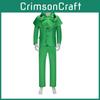 Avengers Doom Doctor Cosplay Costume Green Suit Role Halloween Playing