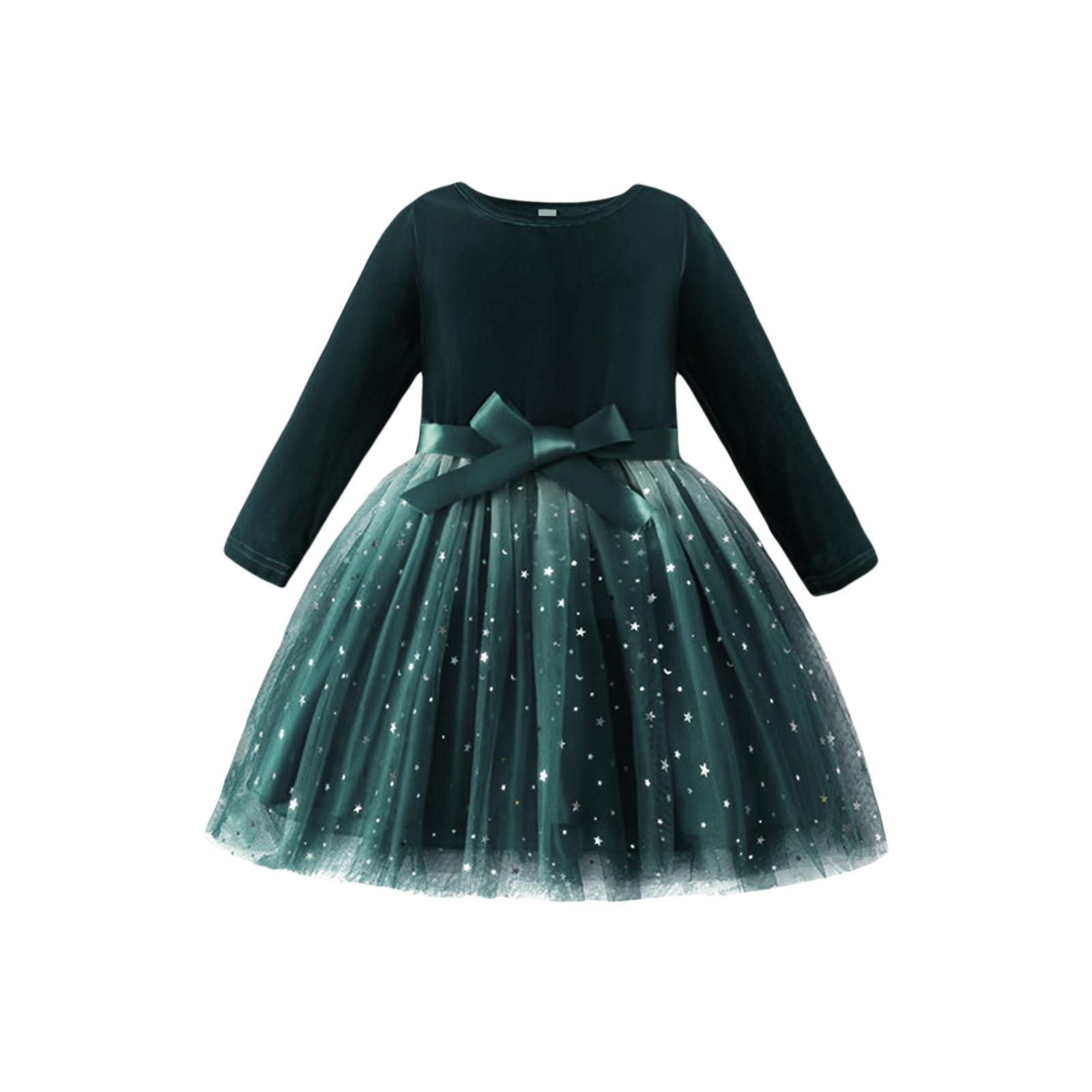 

Тюлевое платье для девочек - Градиентное бальное платье принцессы 5Y