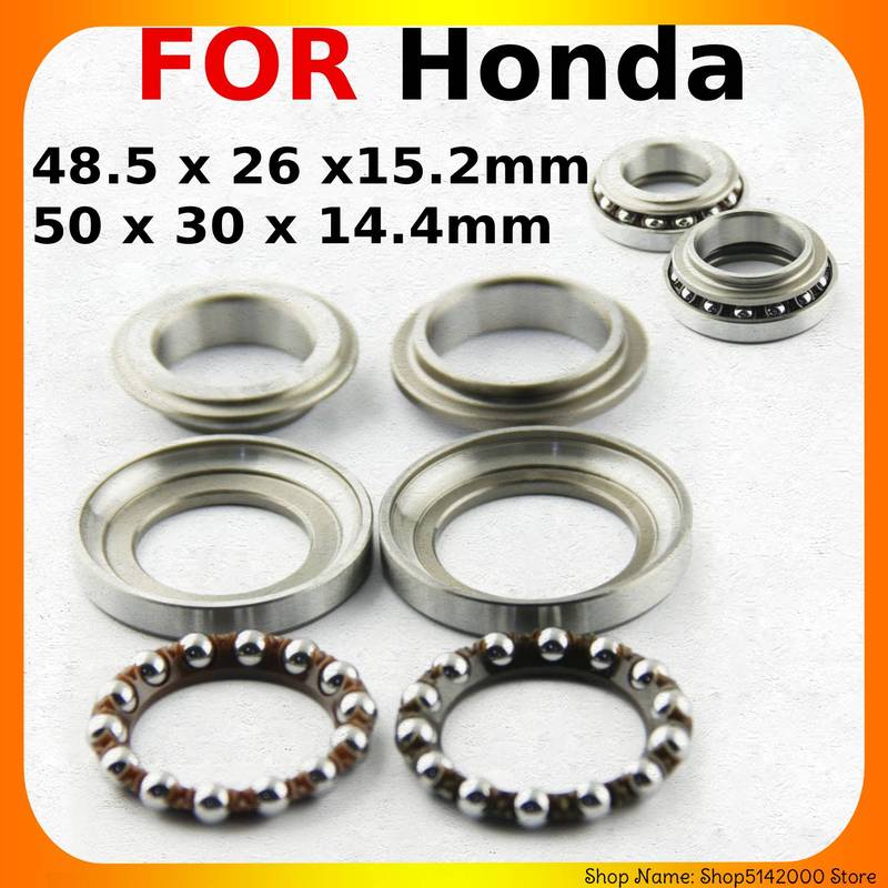 Steering Head Bearing Kit For Honda CB400A CB250 CB250RS CB400F CB250G CB400N CB400T CB360 CB350F CB350K CB250T CB250ND CB250N