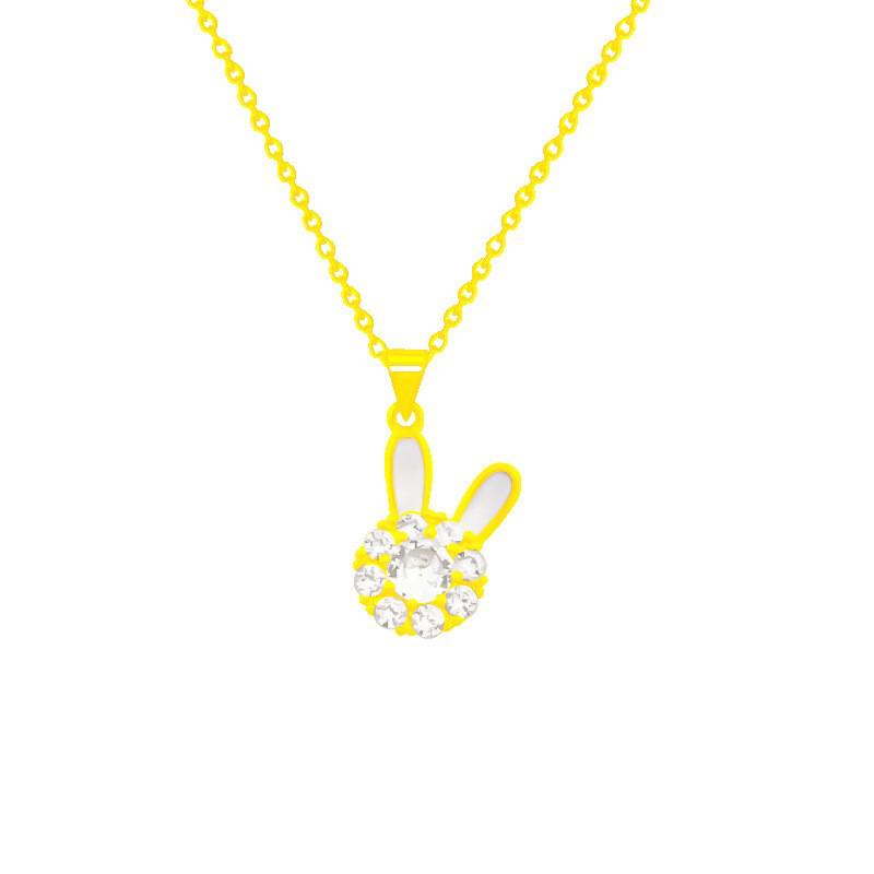 Korea's Best-Selling Clavicle Pendant Necklace - Super Fairy Titanium Steel Jewelry for Women